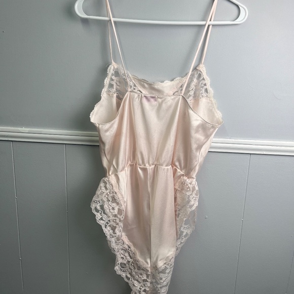 Vintage Heiress Pink Teddy Bodysuit Size Large - Picture 7 of 12